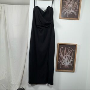 Windsor Black Strapless Cocktail Dress(L)